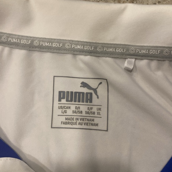 Puma Performance Polo Golf Shirt Size Large - Picture 10 of 10